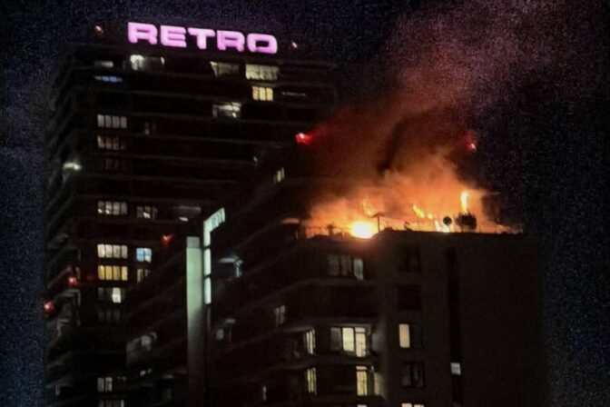 Požiar bytu v bratislavskom Retre