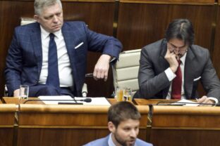 Robert Fico, Robert Kaliňák, Michal Šimečka