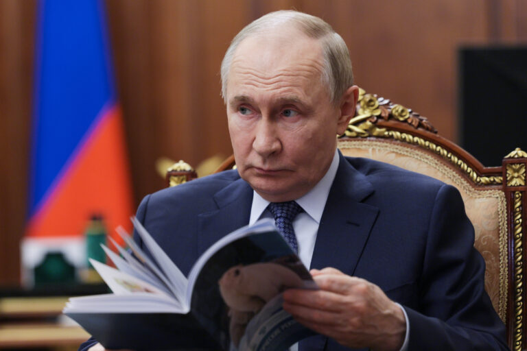 Ruský prezident Vladimir Putin.