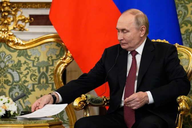 Ruský prezident Vladimir Putin