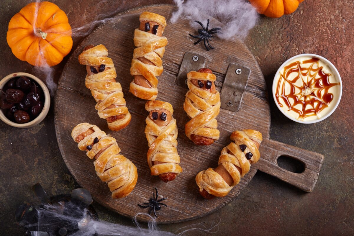 Halloweenske chuťovky