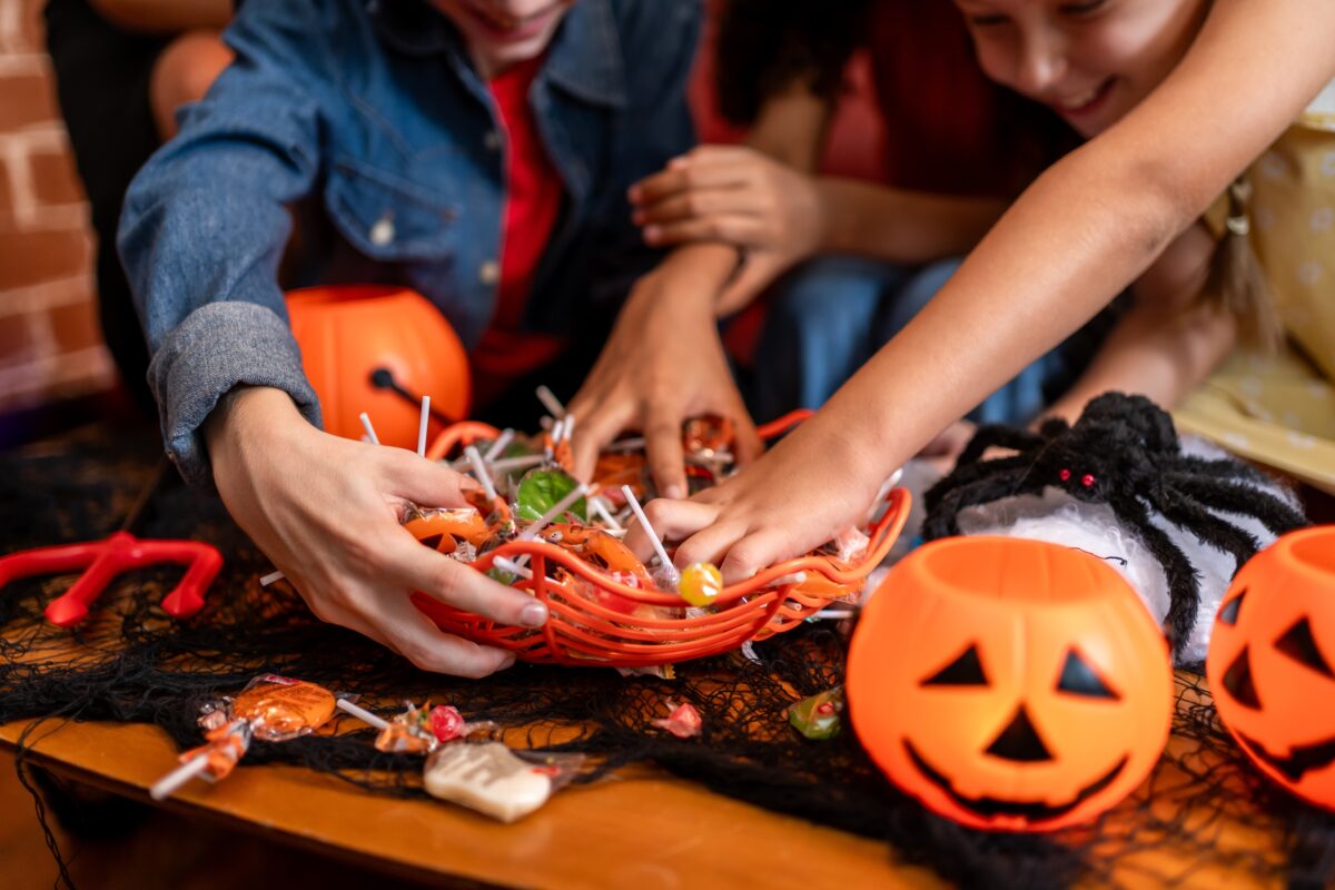 halloweenske sladkosti