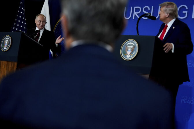 Vladimir Putin, Donald Trump