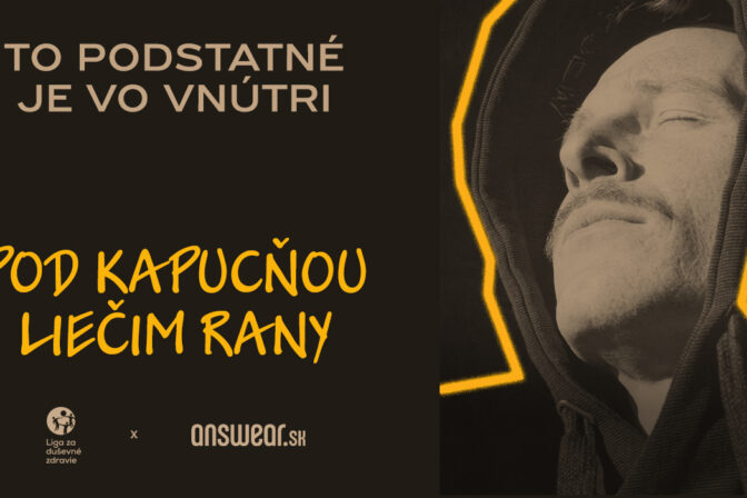 Answear.sk a Liga za duševné zdravie: Muži konečne prehovárajú o tom, čo nosia vo vnútri