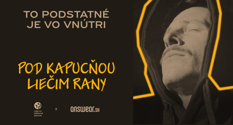 Answear.sk a Liga za duševné zdravie: Muži konečne prehovárajú o tom, čo nosia vo vnútri