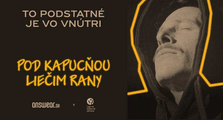 Answear.sk a Liga za duševné zdravie: Muži konečne prehovárajú o tom, čo nosia vo vnútri