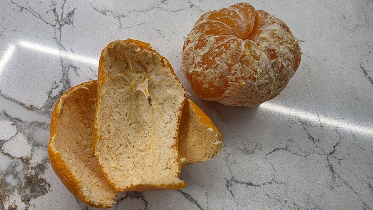 Mandarínková šupka