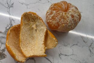 Mandarínková šupka