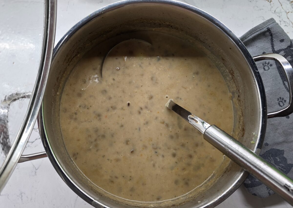 šošovicová polievka