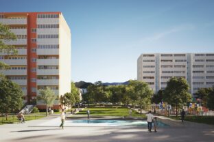 Revitalizácia okolia Domu služieb v Dúbravke