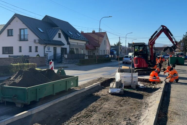 Výstavba, cyklotrasa, Vranov nad Topľou
