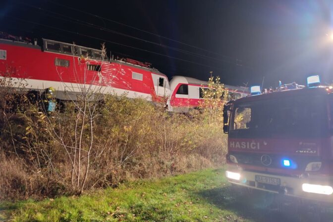 Zrážka vlakov pri Pezinku