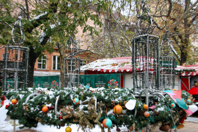 BRATISLAVA: Prípravy na otvorenie Bratislavských Vianoc