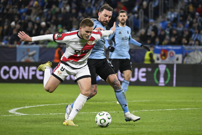 Futbal: ŠK Slovan Bratislava - Rayo Vallecano (Európska konferenčná liga 2025 (2026)