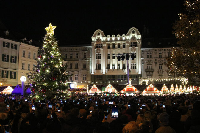 BRATISLAVA: Otvorenie Bratislavských Vianoc
