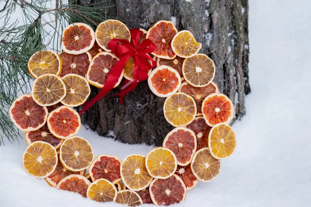 pomarančový veniec