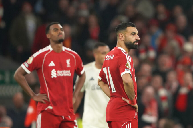 Mohamed Salah a Ryan Gravenberch