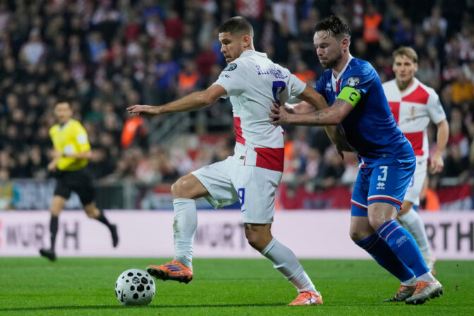 Croatia Faroe Islands WCup Soccer