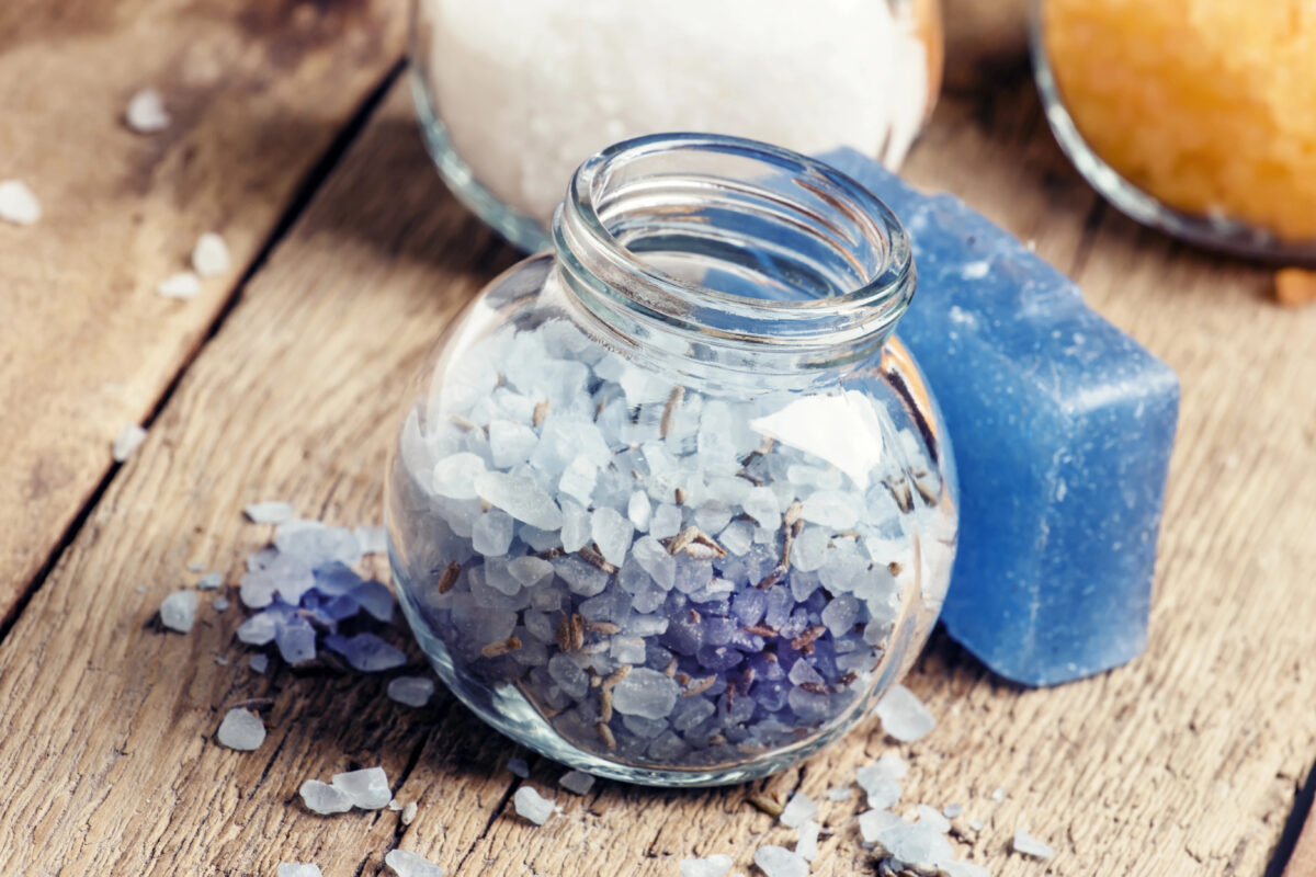 bylinková kúpeľová soľ