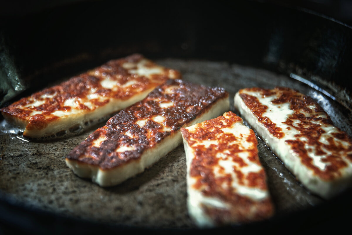 Pečený halloumi syr