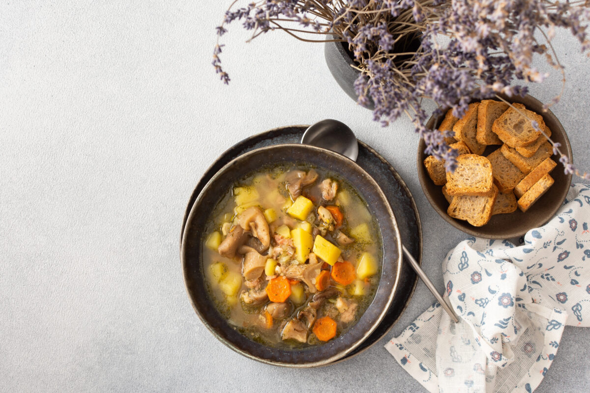 Babičkina zemiaková polievka