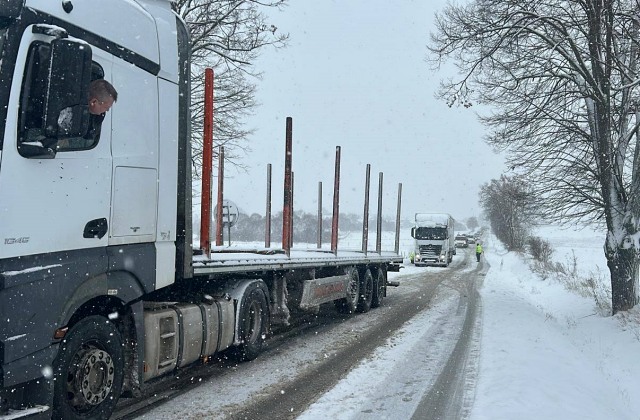Dopravné obmedzenia, sneženie