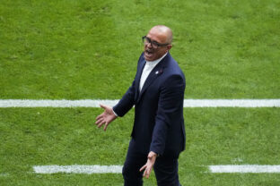 Francesco Calzona, tréner slovenskej futbalovej reprezentácie.