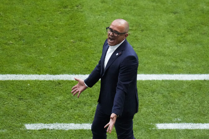 Francesco Calzona, tréner slovenskej futbalovej reprezentácie.