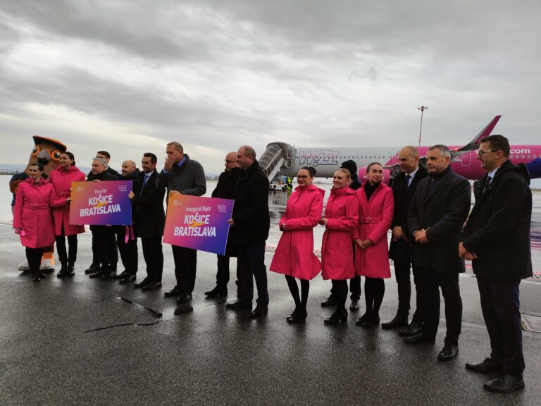 Spustenie leteckej linky Košice/Bratislava