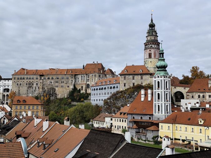 Pohľad na Český Krumlov
