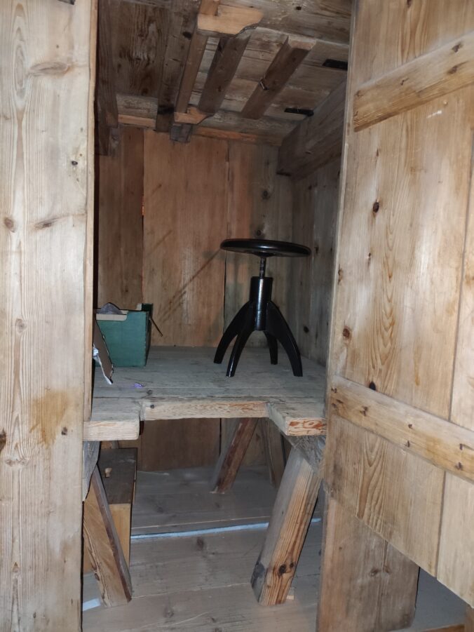 Miesto pre šepkárku.