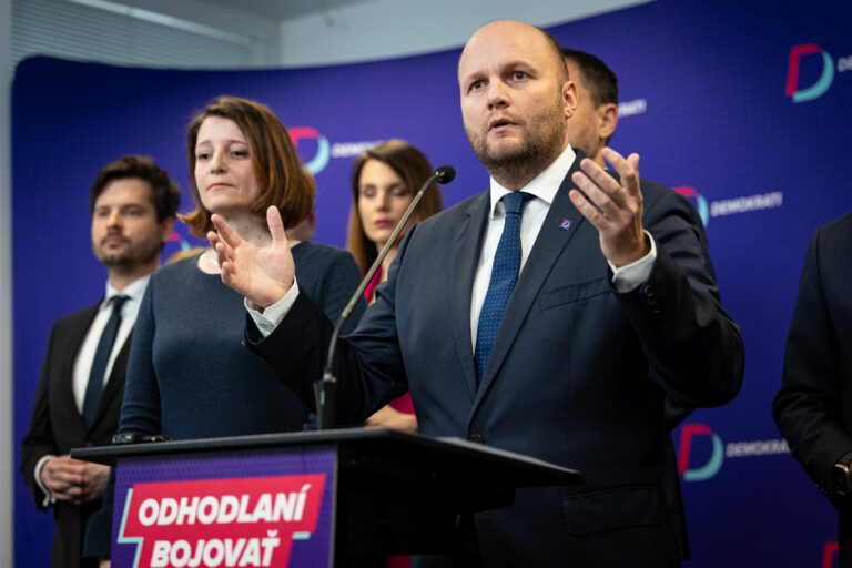 Jaroslav Naď, líder strany Demokrati a exminister obrany.