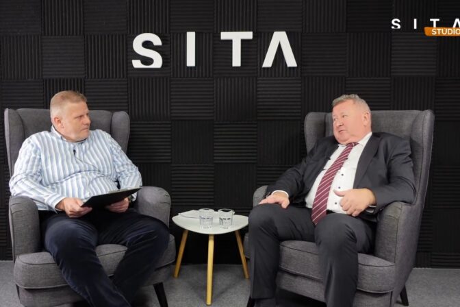 Jozef Holjenčík (ÚRSO) počas rozhovoru pre SITA.