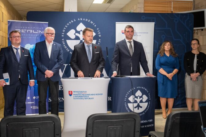 MIRRI: Práce na spustení superpočítača Perun