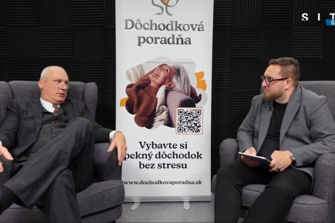 Odborník na dôchodky Igor Horváth počas rozhovoru pre SITA v podcaste Má to Filipa.