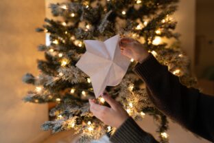 Papierové vianočné ozdoby