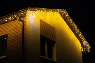 Vonkajšie vianočné osvetlenie