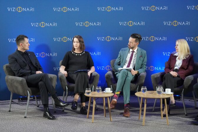 Vizionári, diskusia