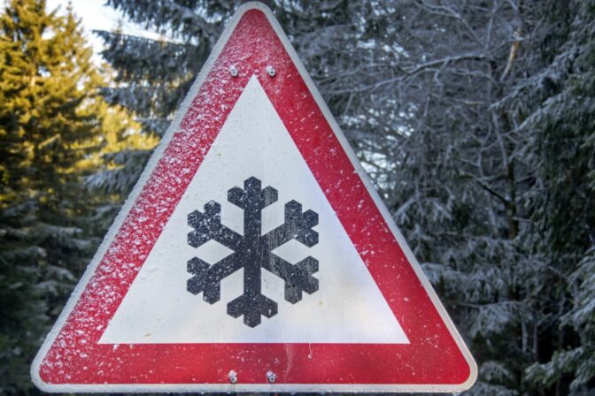Výstraha pred snežením