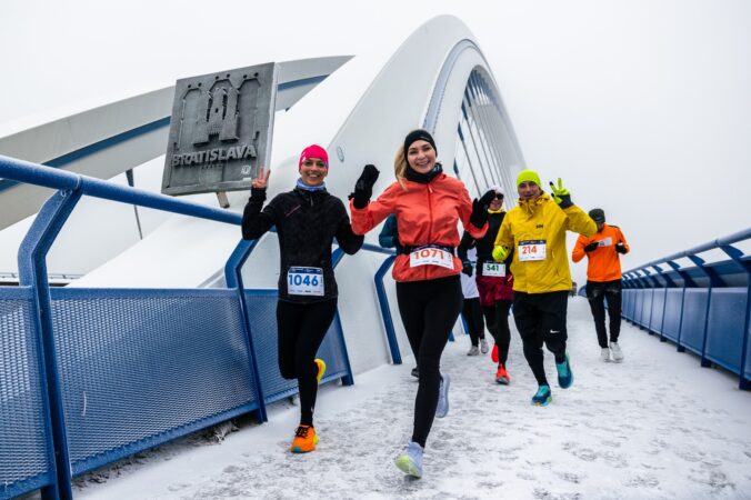 Silvestrovský beh cez bratislavské mosty