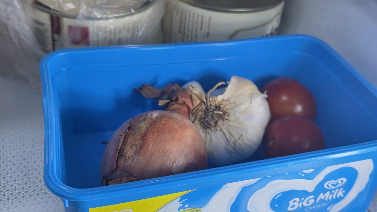 zelenina v chladničke