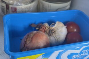 zelenina v chladničke