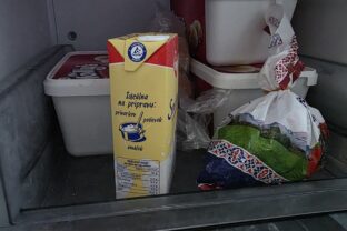 Mrazená kyslá smotana