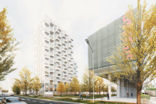 Bytový dom Strabag - vizualizácia