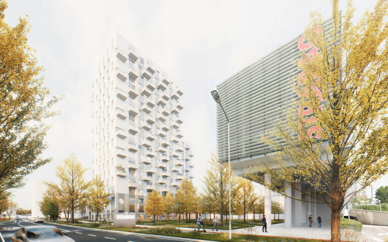 Bytový dom Strabag - vizualizácia
