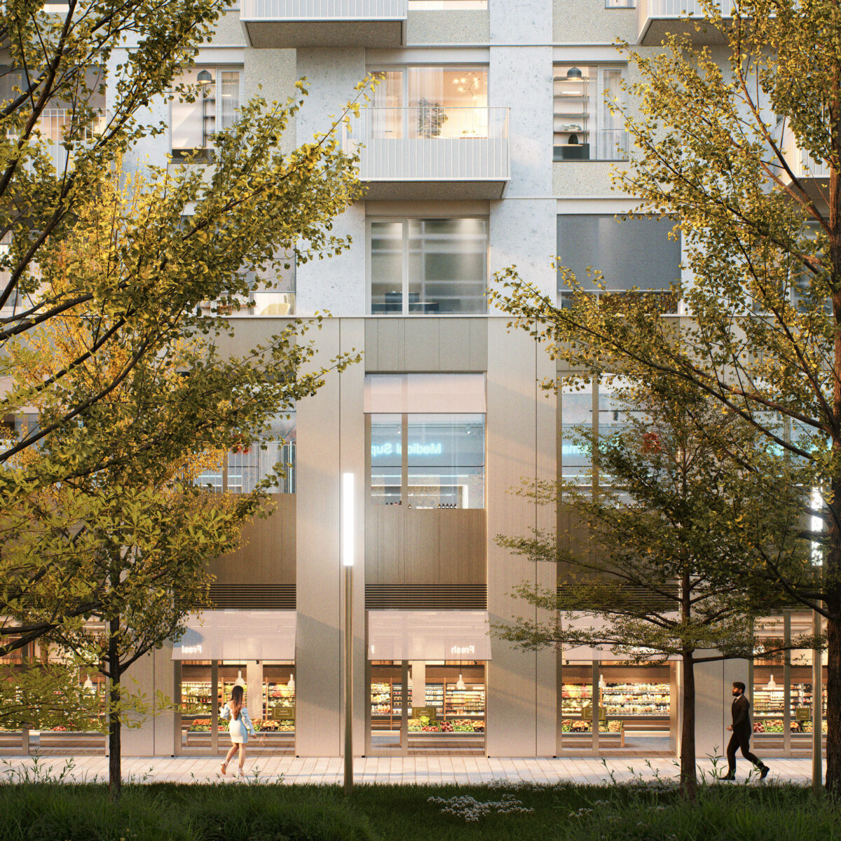 Bytový dom Strabag - vizualizácia