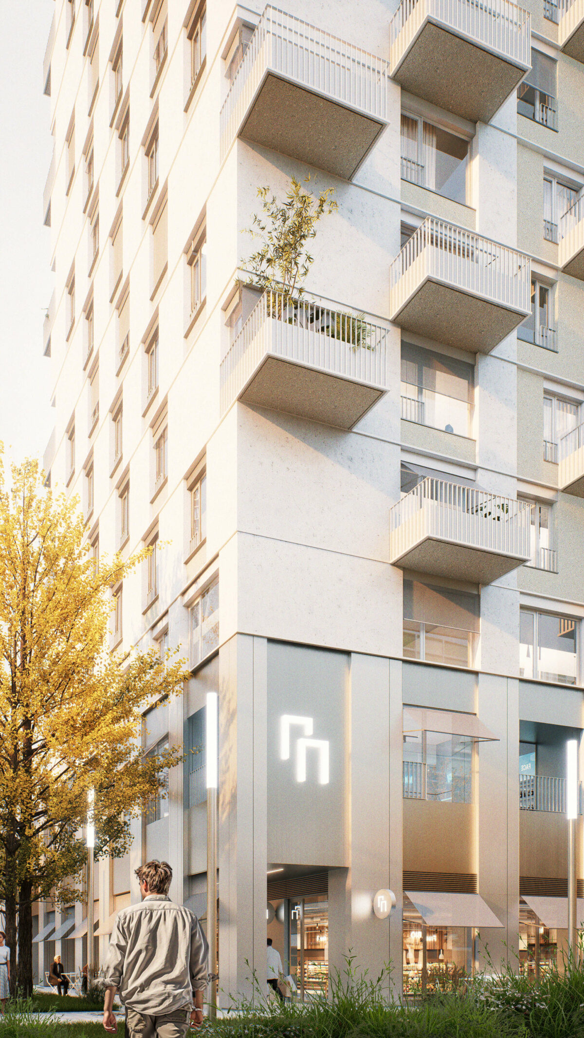 Bytový dom Strabag - vizualizácia