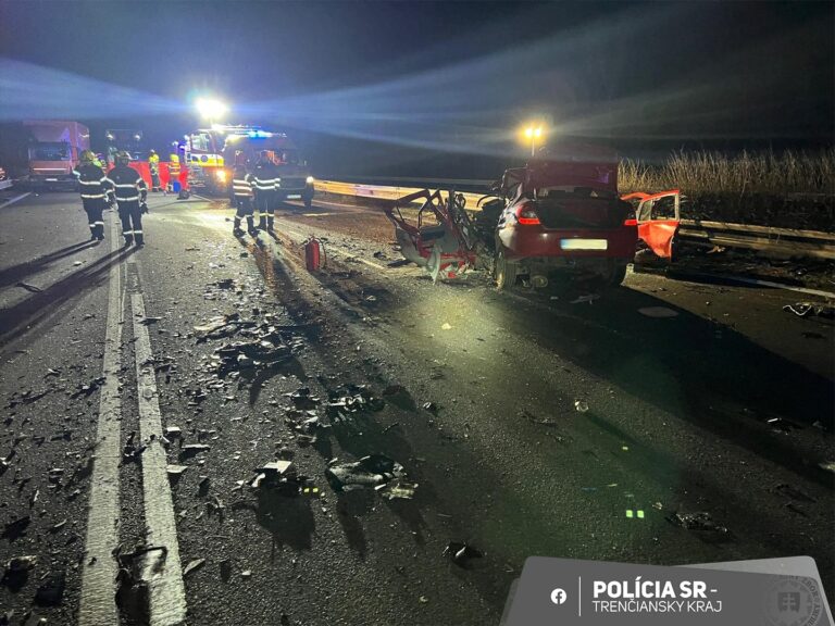 Nehoda, trenčín