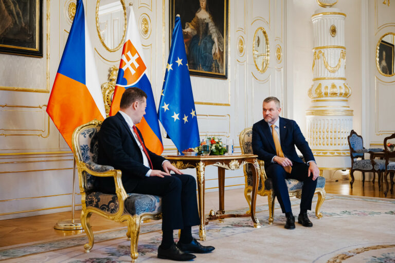 PREZIDENT: Prijal predsedu Poslaneckej snemovne ČR