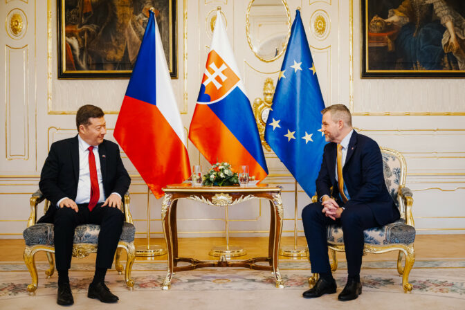 PREZIDENT: Prijal predsedu Poslaneckej snemovne ČR